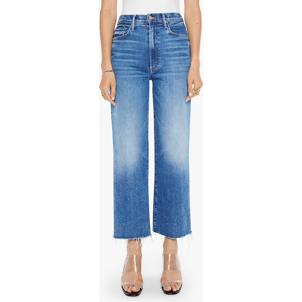 Mother The Weekender Fray A Groovy Kind Of Love Jeans In Bitchin