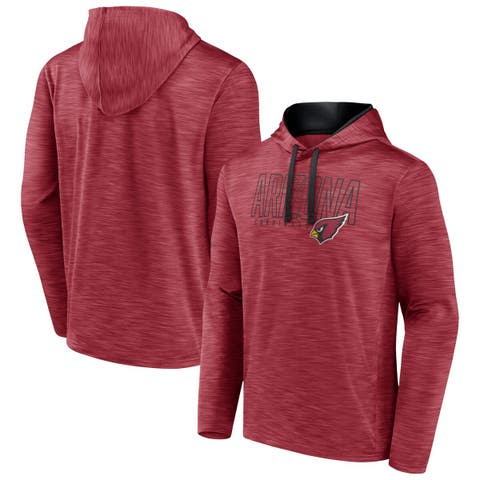 Men's Fanatics Branded Heather Cardinal Arizona Cardinals Hook and Ladder Pullover Hoodie