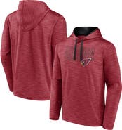 FANATICS Men's Fanatics Branded Heather Cardinal Arizona Cardinals Hook and Ladder Pullover Hoodie