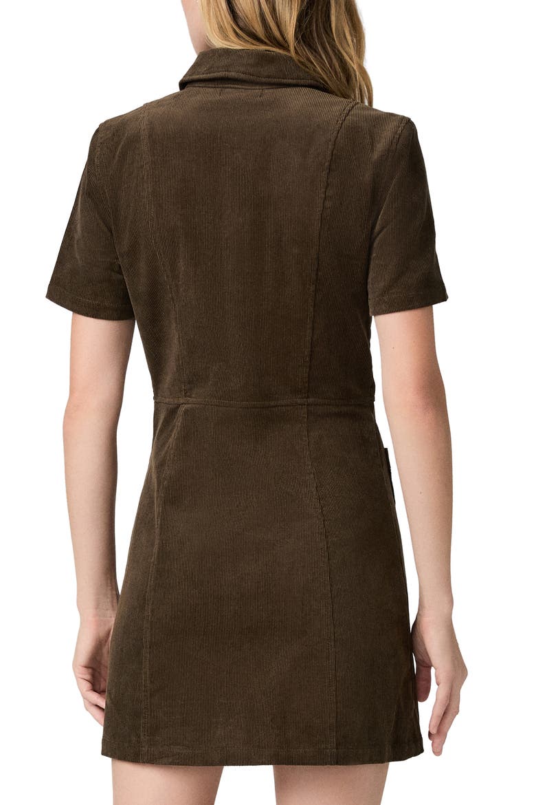 Clementine Corduroy Minidress, Alternate, color, FERN