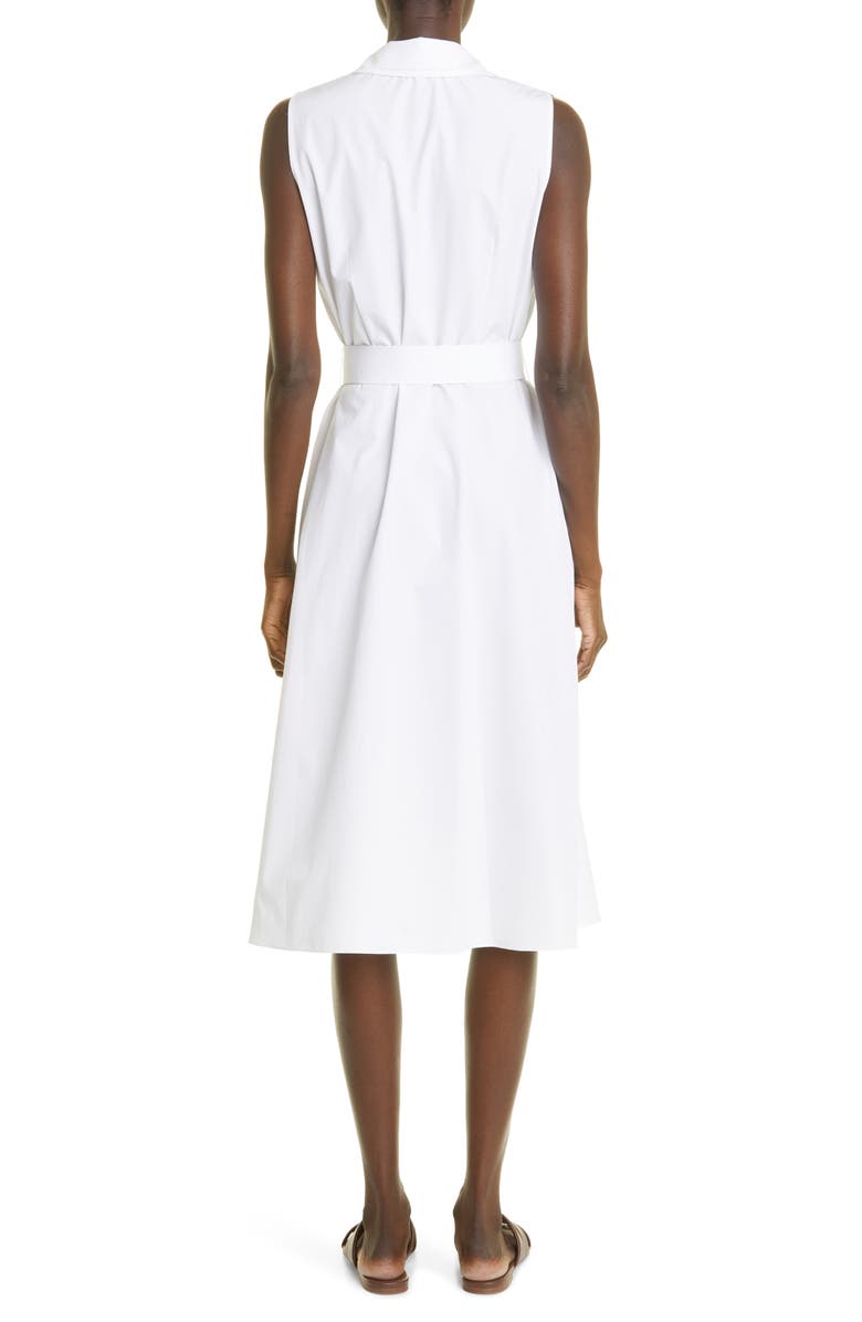 Lafayette 148 New York Organic Cotton Poplin Shirtdress, Alternate, color,