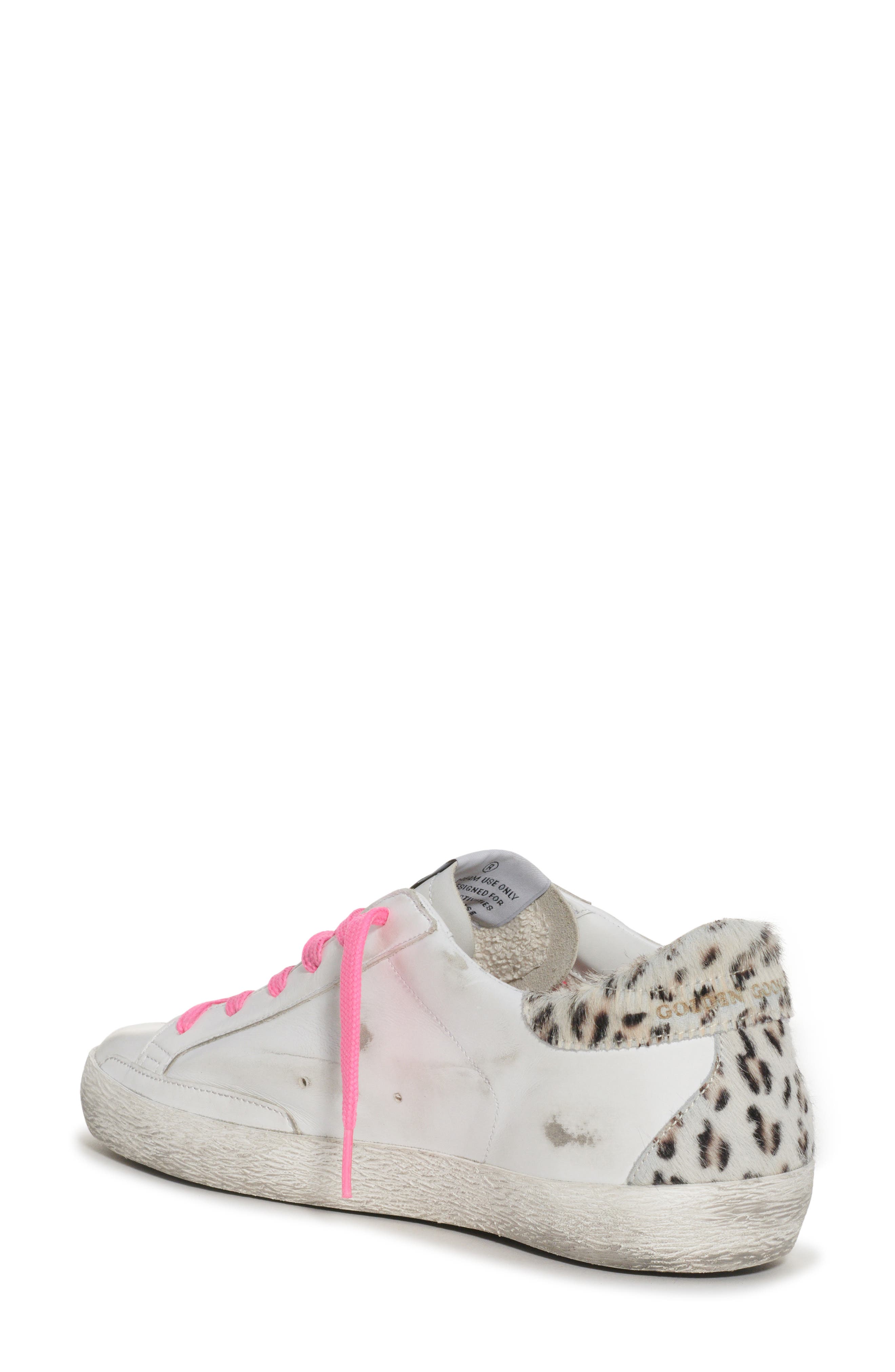 Golden Goose Super-Star Genuine Calf Hair Low Top Sneaker, Alternate, color, 
