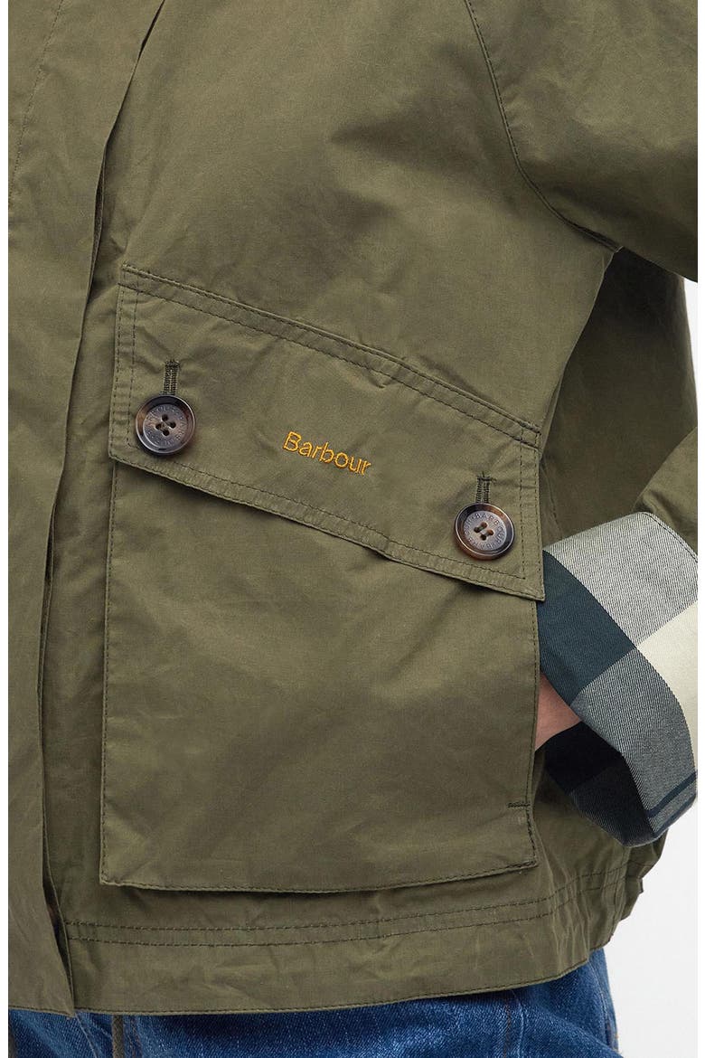 Crowdon Water Resistant Jacket, Alternate, color, DUSKY GREEN