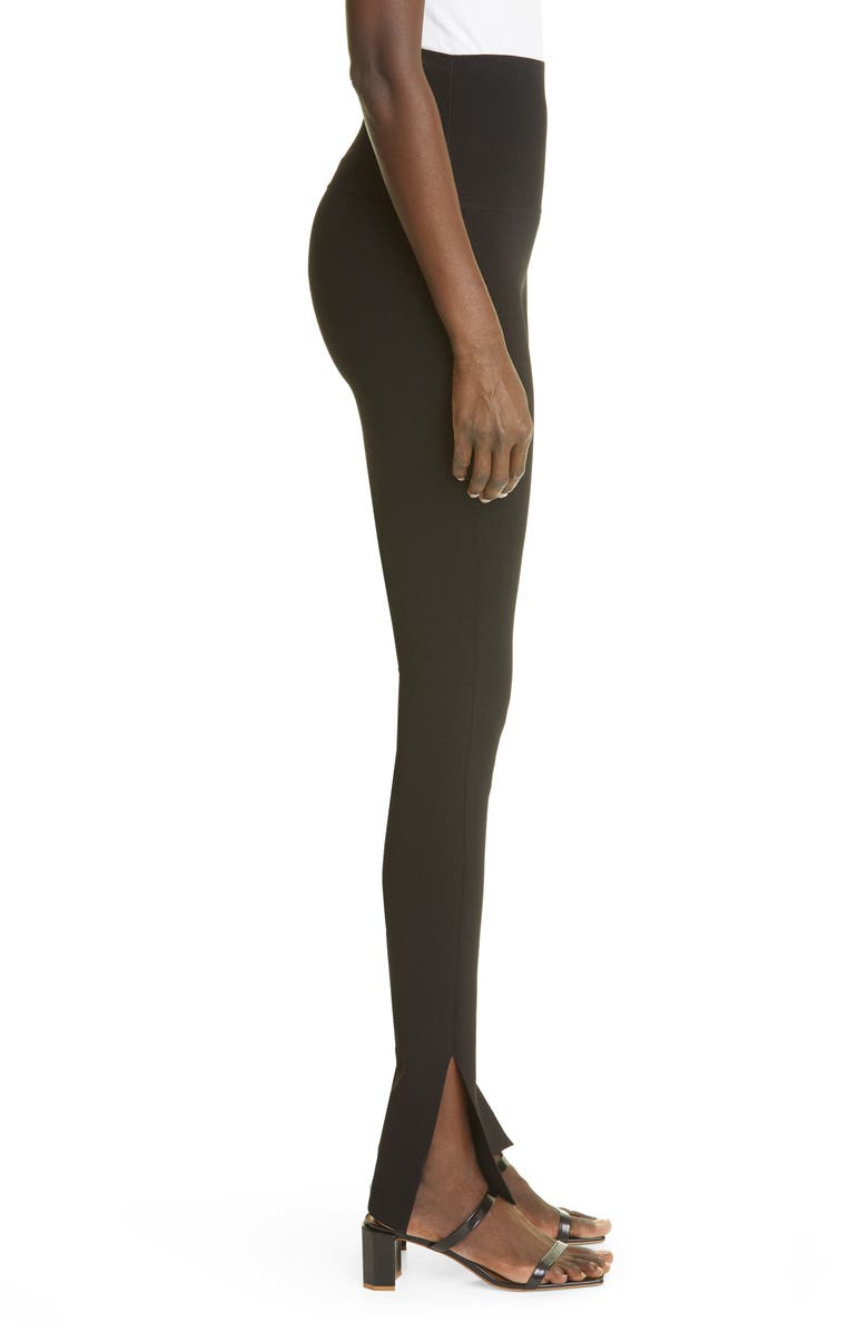 Khaite Roonie Jersey Leggings, Alternate, color, 