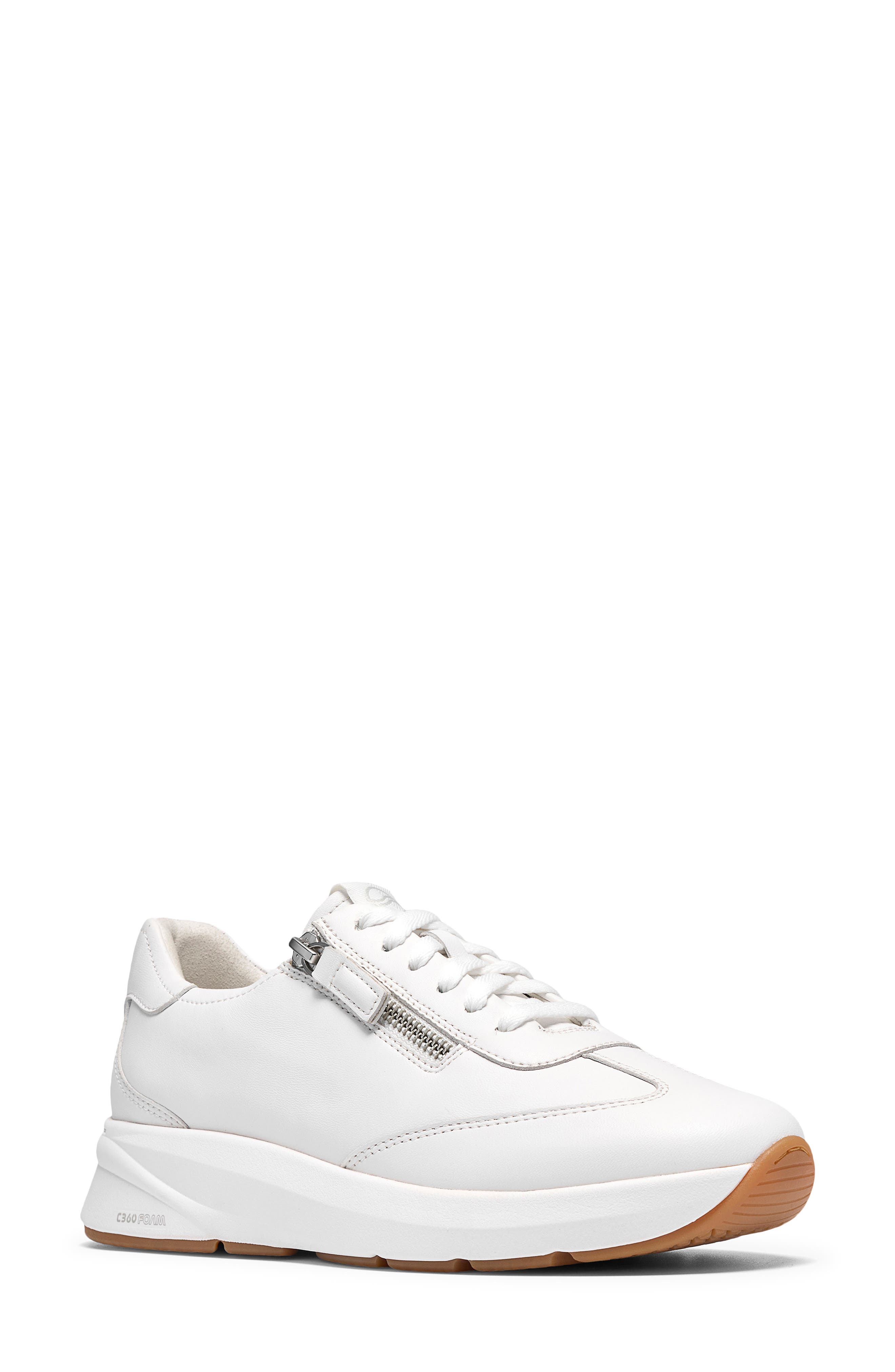 WHITE LEATHER