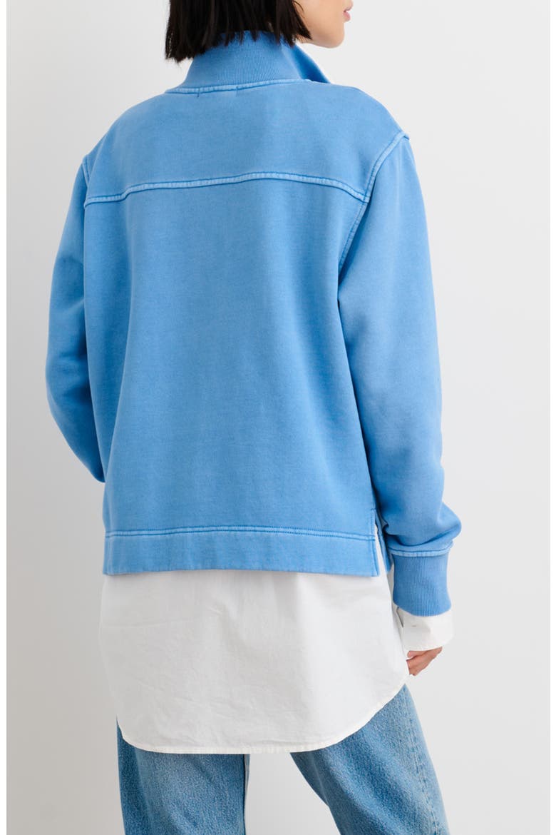 Penny Fleece Pullover, Alternate, color, FADED BLUE