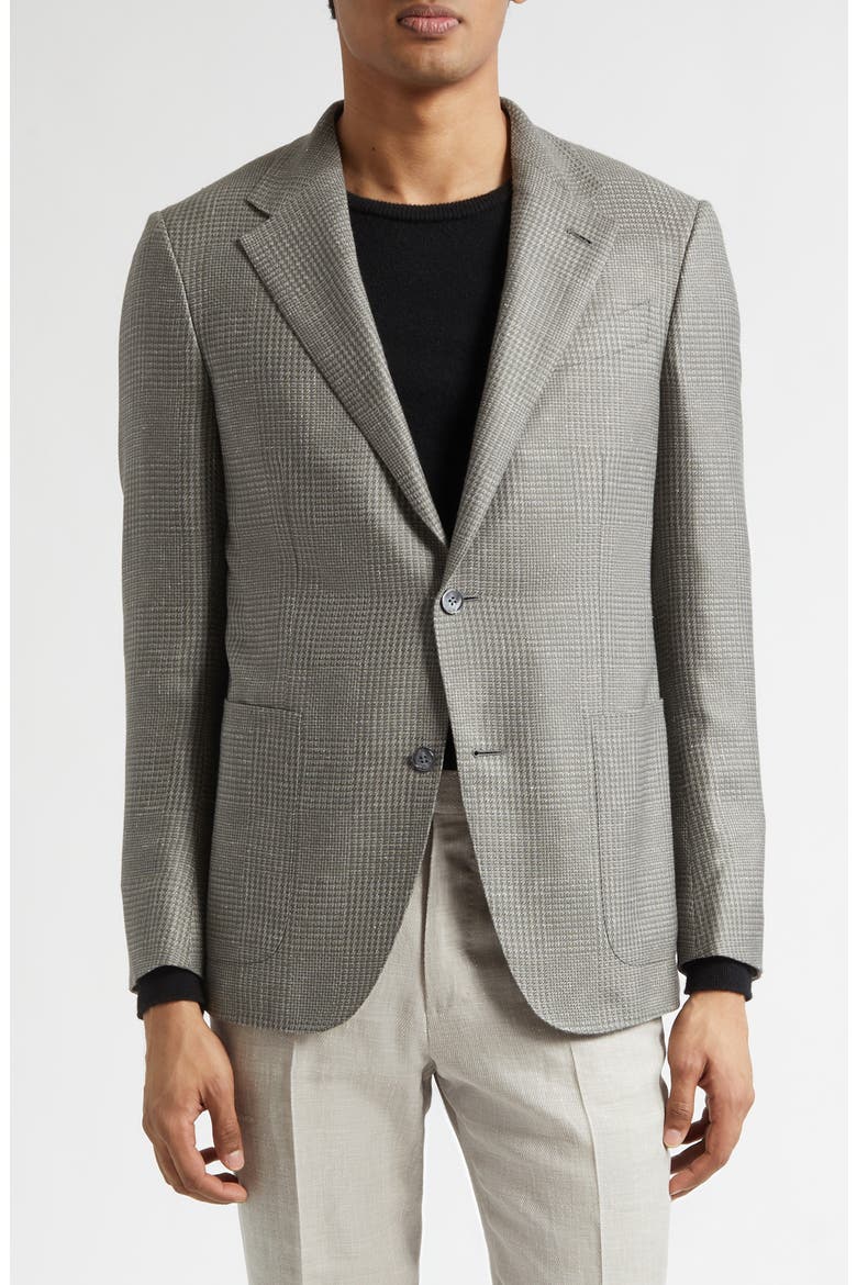 Fairway Cashmere Blend Sport Coat, Main, color, DARK TAUPE