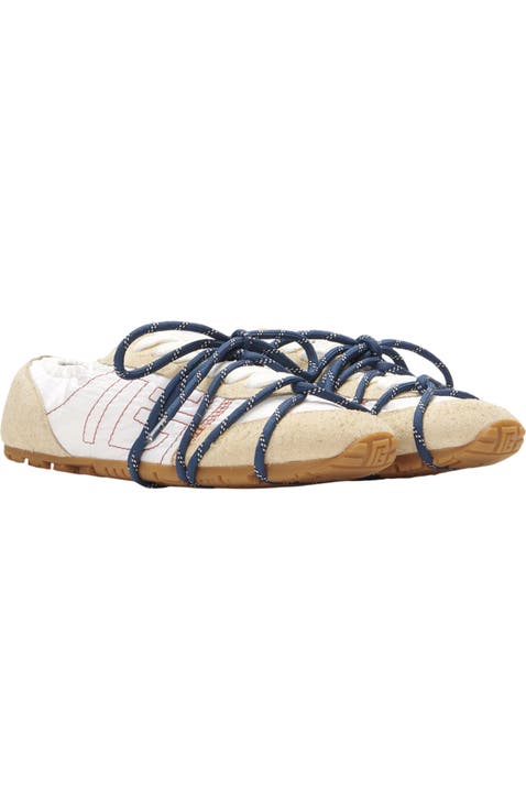 Racer 45 trainers in nylon and suede