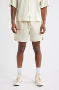 Elwood Olympic Embroidered Logo Nylon Shorts