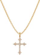 MADE BY MARY Cross Pendant Chain Necklace
