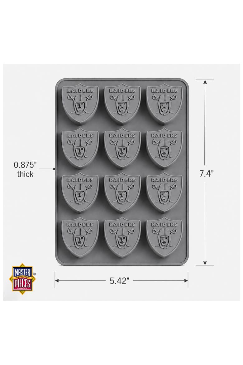 Las Vegas Raiders Ice Cube Tray, Alternate, color, Multicolor