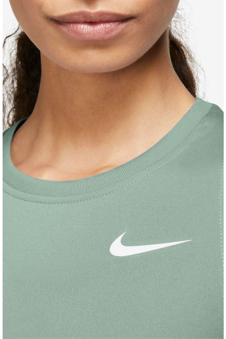 Dri-FIT Running Tank, Alternate, color, STEAM/ WHITE