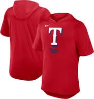 Nike Men's Nike Red Texas Rangers Tri-Blend Hoodie T-Shirt