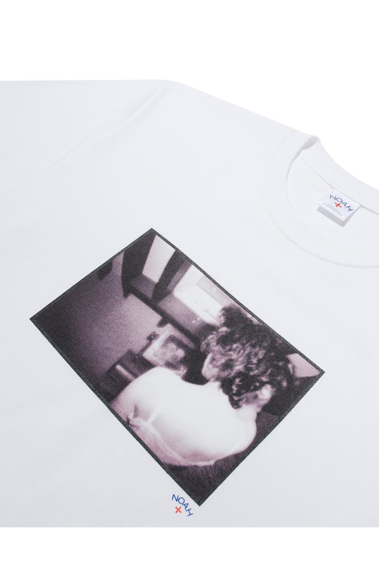 Noah x The Cure 'Picture of You' Cotton Graphic T-Shirt, Alternate, color, White