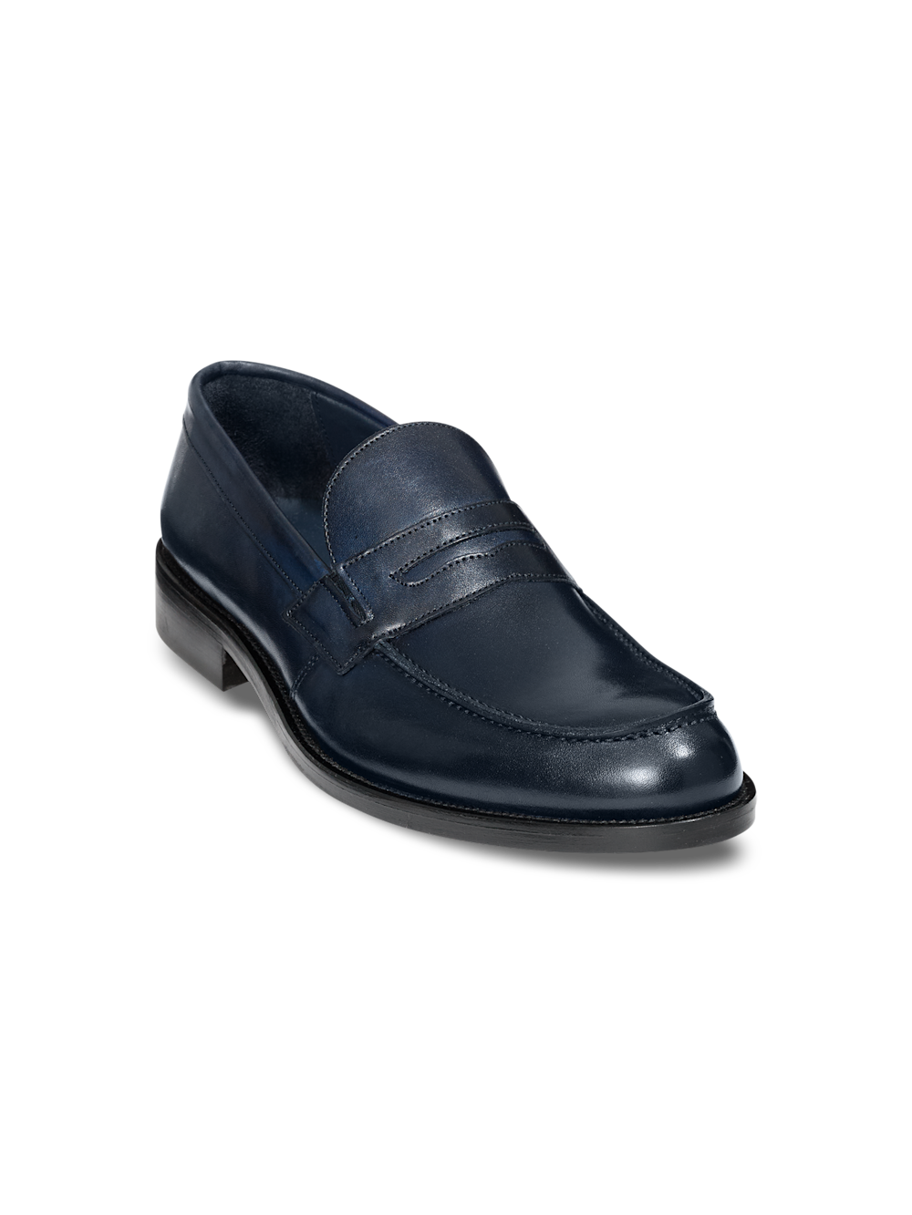 Paul Fredrick Eric Penny Loafer, Main, color, Navy
