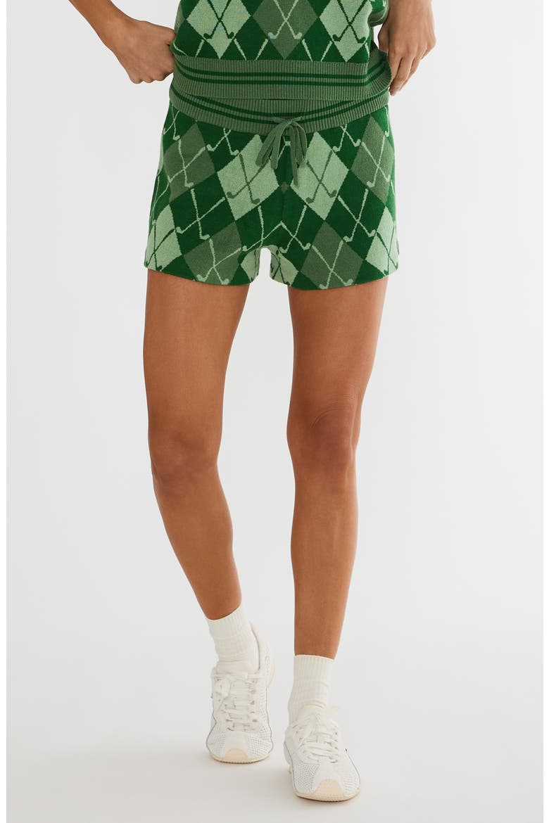 Balboa Argyle Knit Shorts, Main, color, CLUB ARGYLE