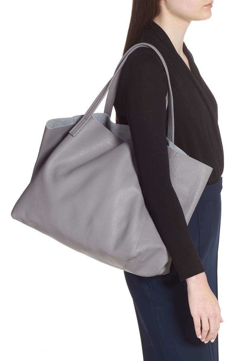 Kurt Geiger London Violet Leather Tote, Alternate, color,