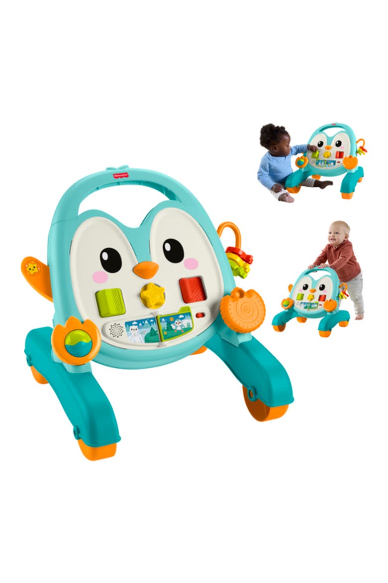 2-in-1 Musical Penguin Walker, Alternate, color, PENGUIN
