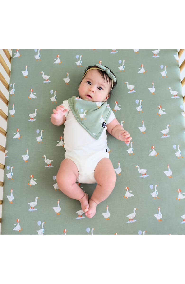 Kyte BABY Silly Goose Jersey Crib Sheet, Alternate, color, Silly Goose