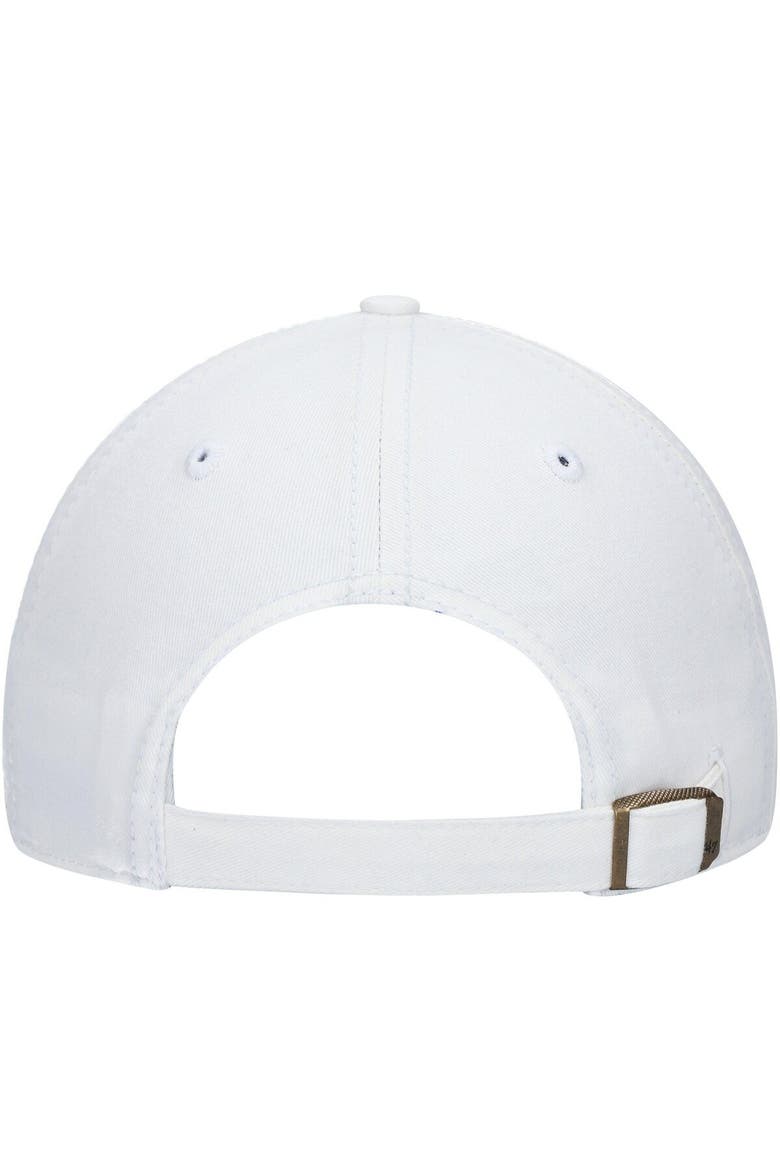 Women's '47 White Pittsburgh Steelers Miata Clean Up Logo Adjustable Hat, Alternate, color, White