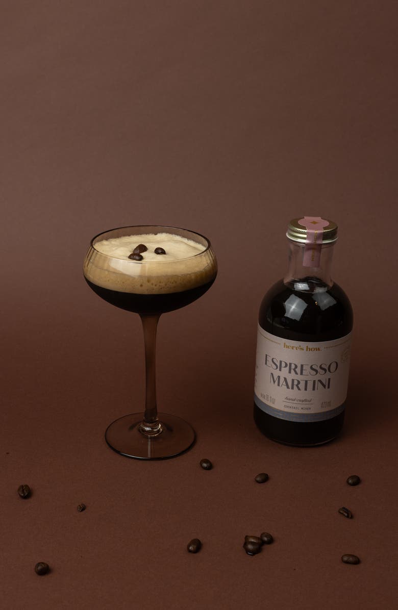 Here's How Espresso Martini Cocktail Mixer, Alternate, color, 