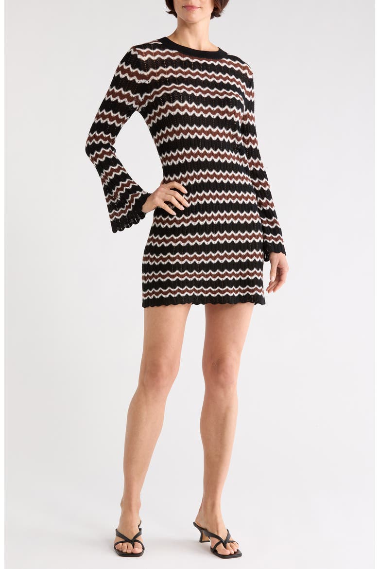 merino wool sweater dress Australian Relaxed Turtleneck in Heather Bone neckline adds soft definition to the shoulders Must-Have Merino Wool Midi Dress