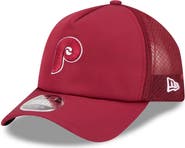 New Era Men's New Era Maroon Philadelphia Phillies 2026 Batting Practice Alternate Apex 9FORTY Adjustable Hat