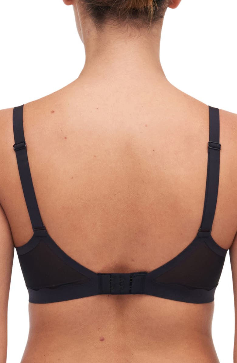 Chantelle Lingerie Pure Light Underwire Convertible Spacer Bra, Alternate, color, Black-11