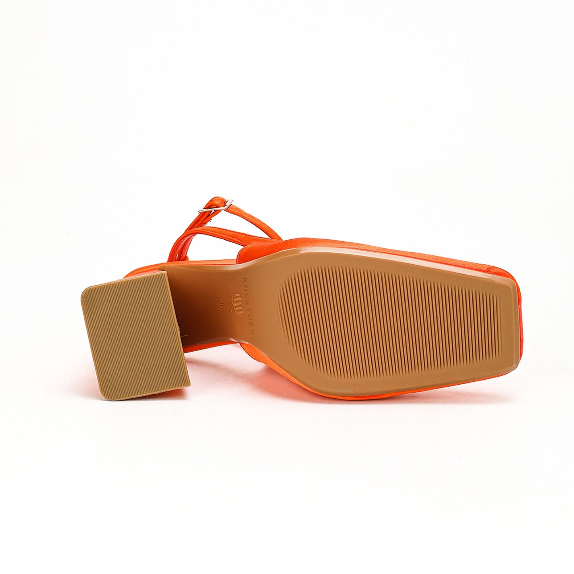 Madison Ivory Block Heels, Alternate, color, Orange