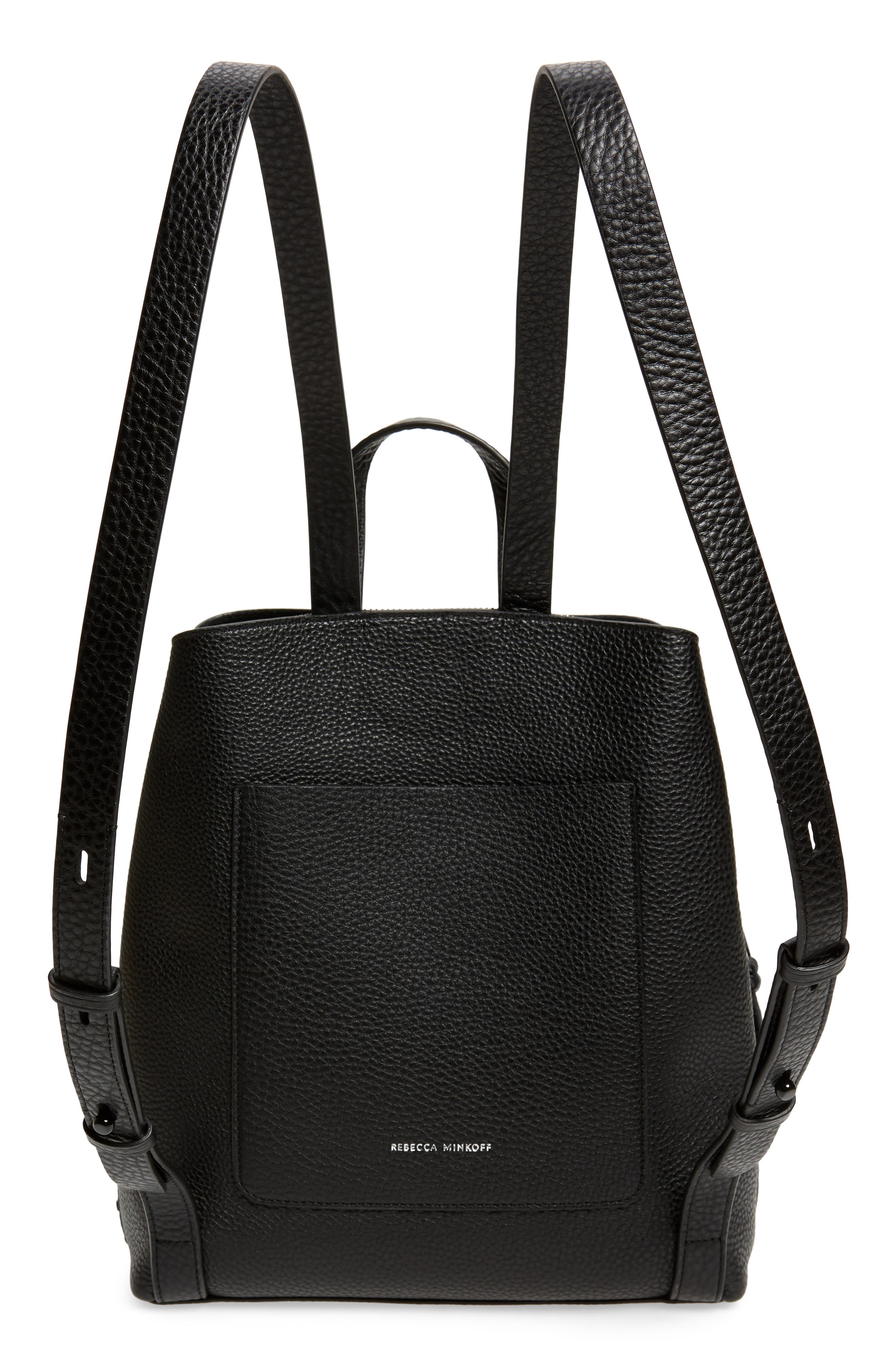 Rebecca Minkoff Medium Darren Leather Backpack, Alternate, color, 