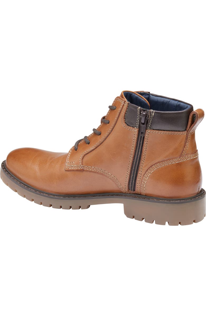 Johnston & Murphy Kids' Patterson Zip Boot, Alternate, color, Tan