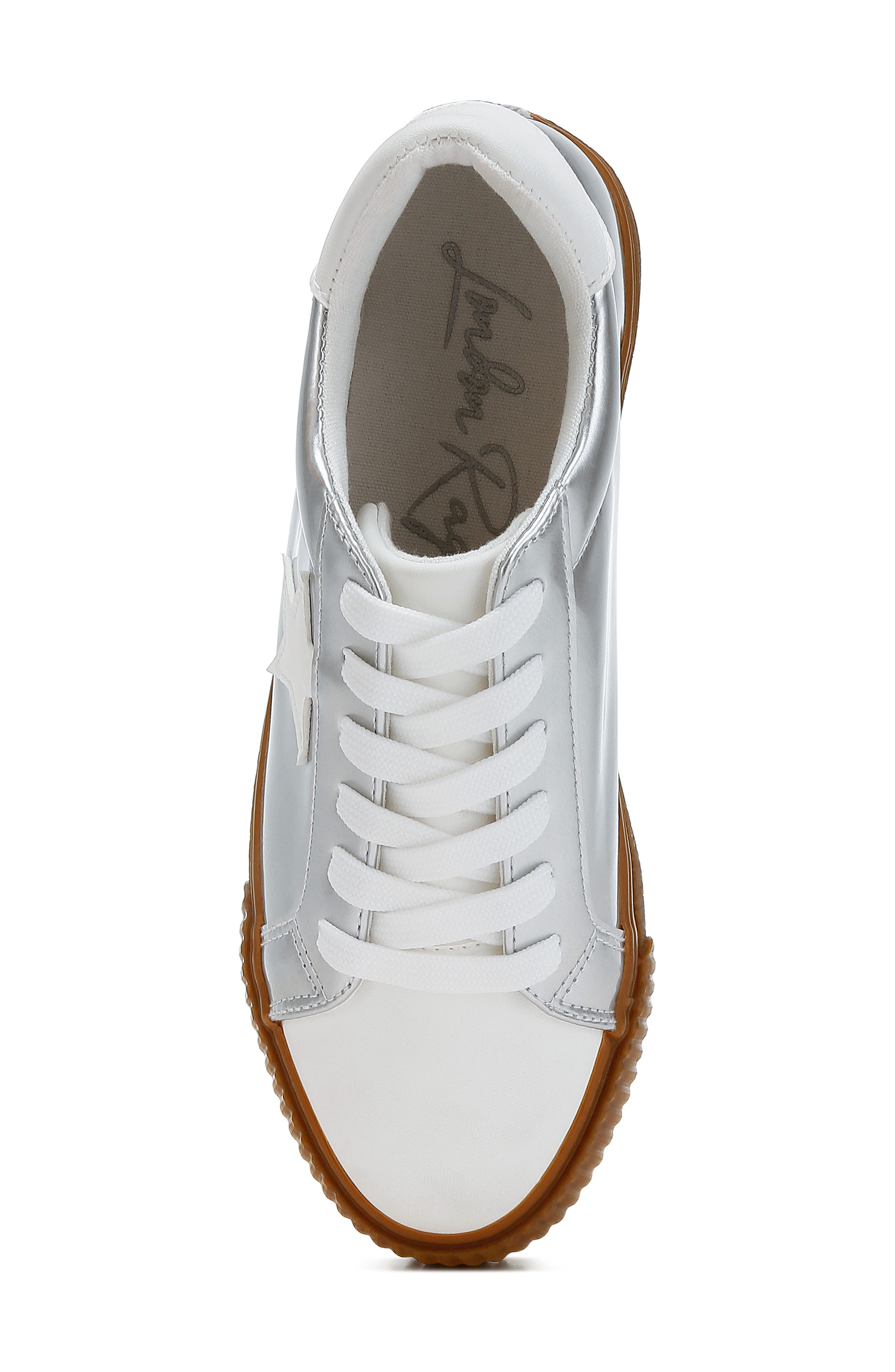 LONDON RAG Jumping Sneaker, Alternate, color, Silver