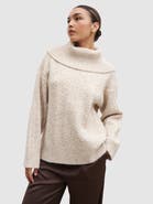 Pretty Lavish Blossom Cable Knit  Roll Neck Jumper