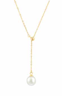 EFFY 14K Gold 4.5mm Freshwater Pearl Y-Necklace
