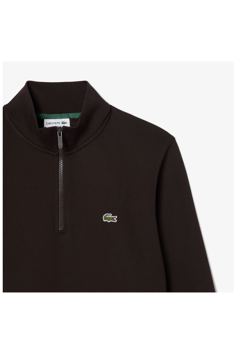 Cotton Fleece Half Zip Pullover, Alternate, color, BUFFALO