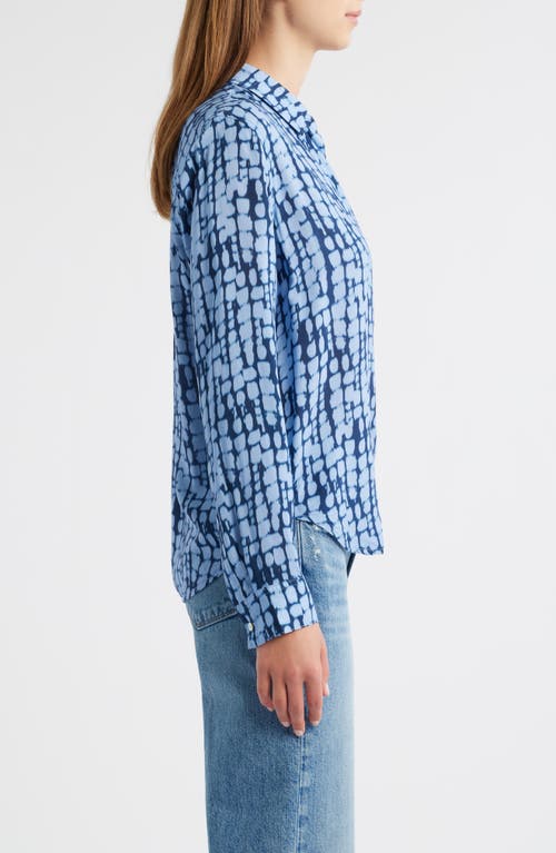 Rails Josephine Ikat Print Button-up Shirt In Multi