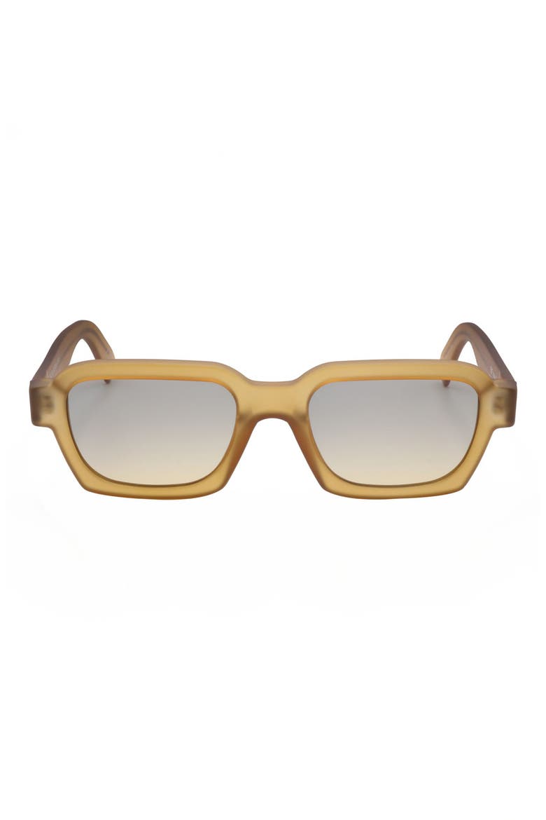 52mm Square Sunglasses, Main, color, YELLOW
