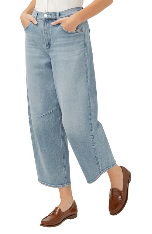 Silver Jeans Co. Ankle Barrel Leg Jeans In Indigo