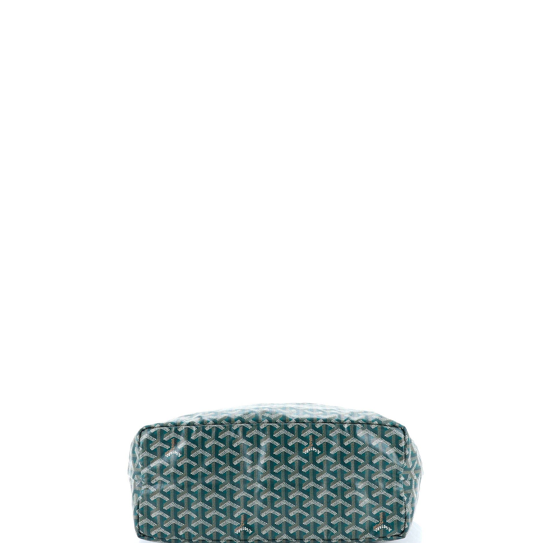 Pre-Owned Goyard Saint Louis Tote Coated Canvas PM, Alternate, color, Green