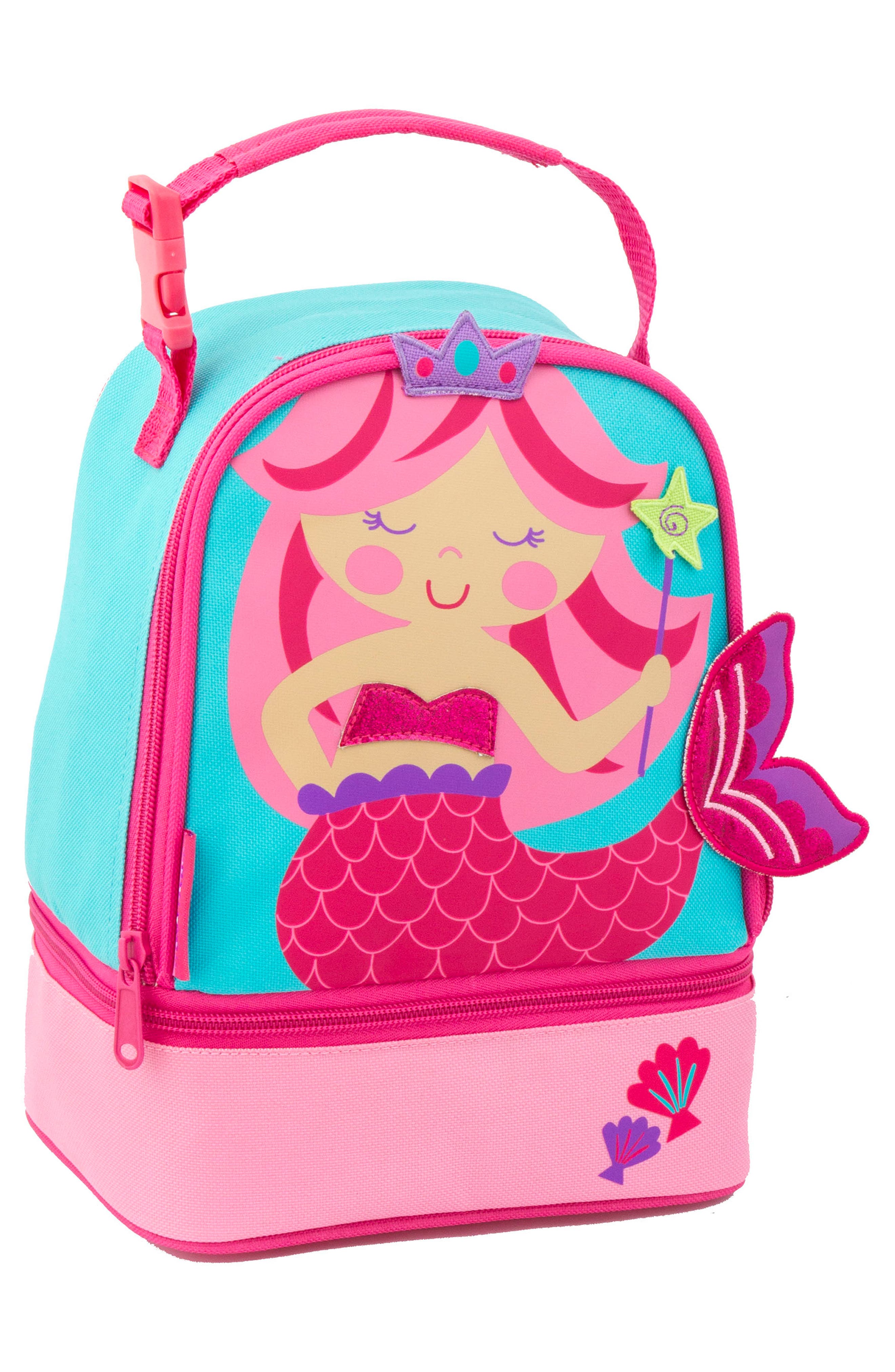 Mermaid Sidekick Backpack & Lunch Pal, Alternate, color, MERMAID