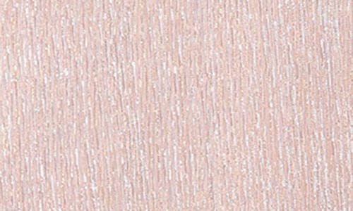 Sl Fashions Knot Front Long Sleeve Metallic Chiffon Cocktail Dress In Neutral