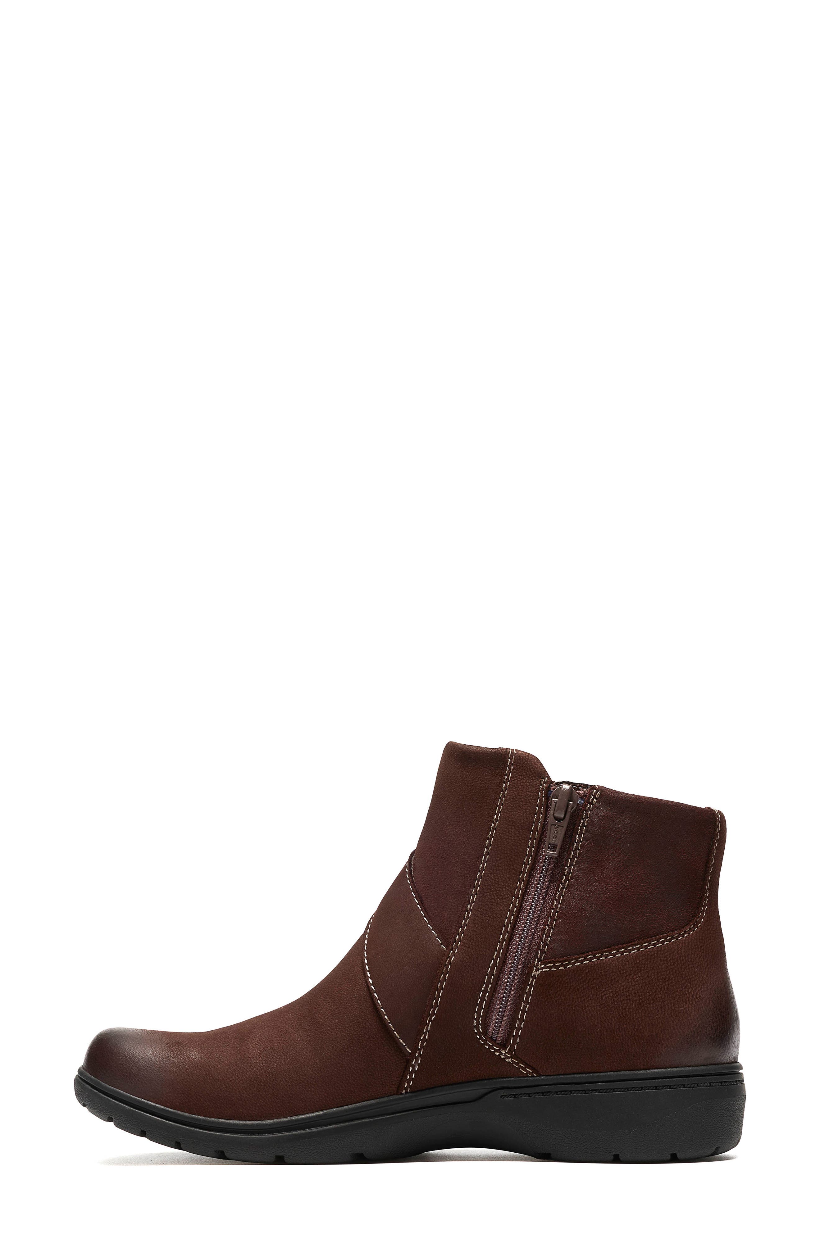 Carleigh Angie Short Boot - Wide Width Available, Alternate, color, DARK BROWN COMBI