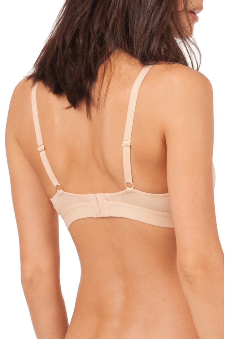 The Straight Up Bralette, Alternate, color, TOASTED ALMOND