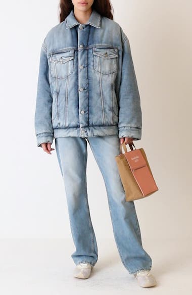 ACNE Studios Women 1977 High Rise Organic Japanese denim $377 Bootcut Italy hot 28