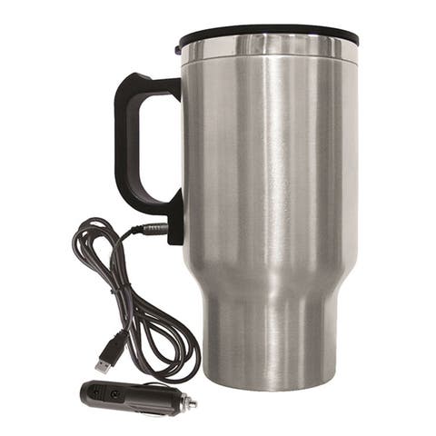 Electric Coffee Mug with Wire Car Plug