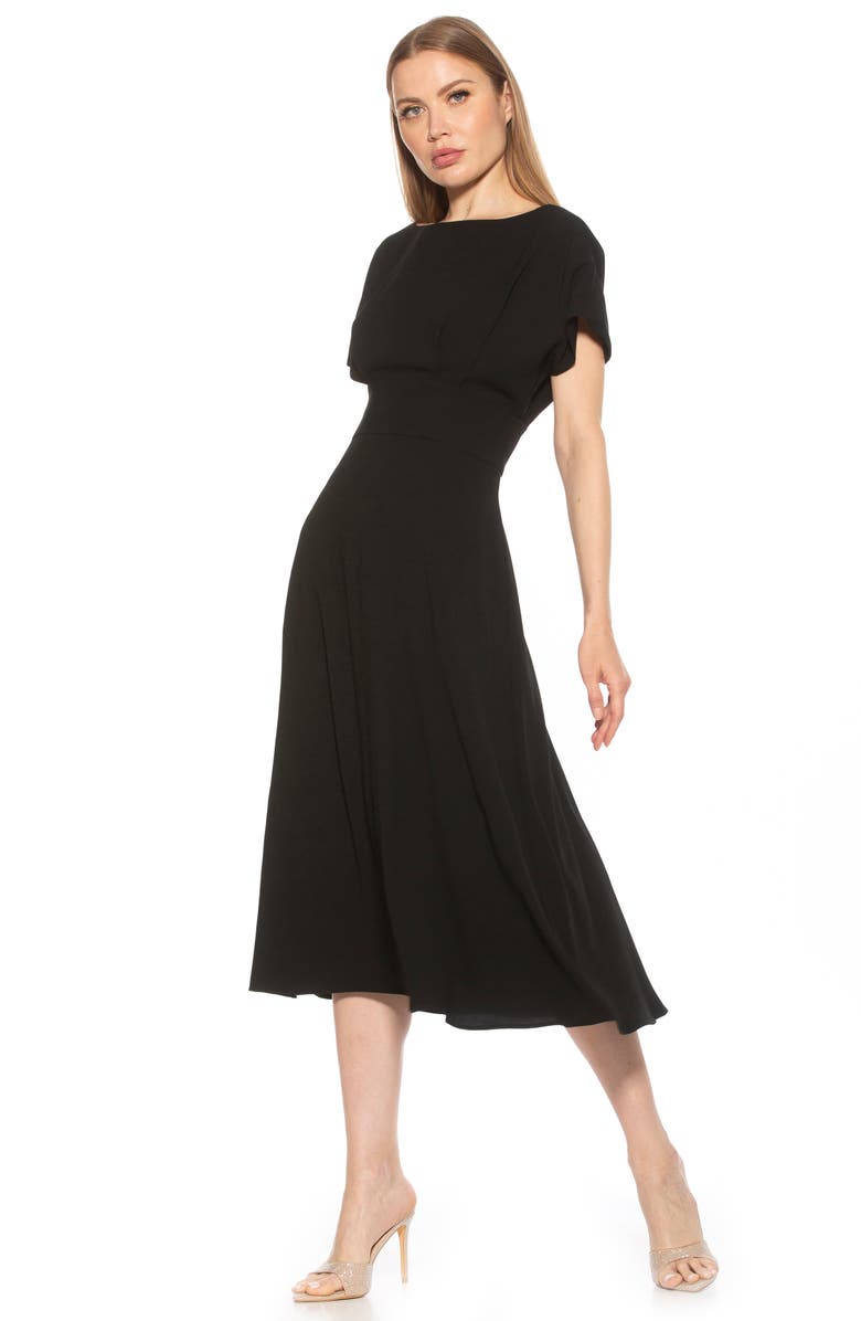 Alexia Admor Lottie Dolman Sleeve Dress, Alternate, color, 