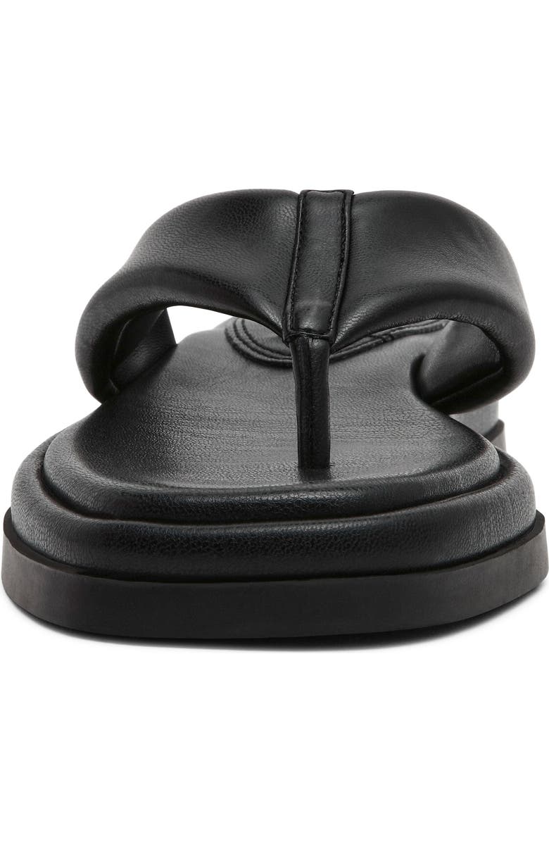 Steve Madden Bella Thong Platform Slide Sandal, Alternate, color, Black