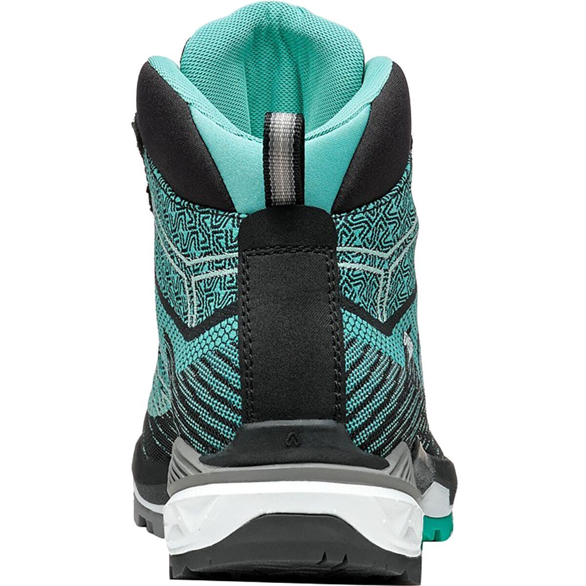 Asolo Falcon Evo Jaquard Gv Hiking Boot - Women's, Alternate, color, Black/Aqua Green