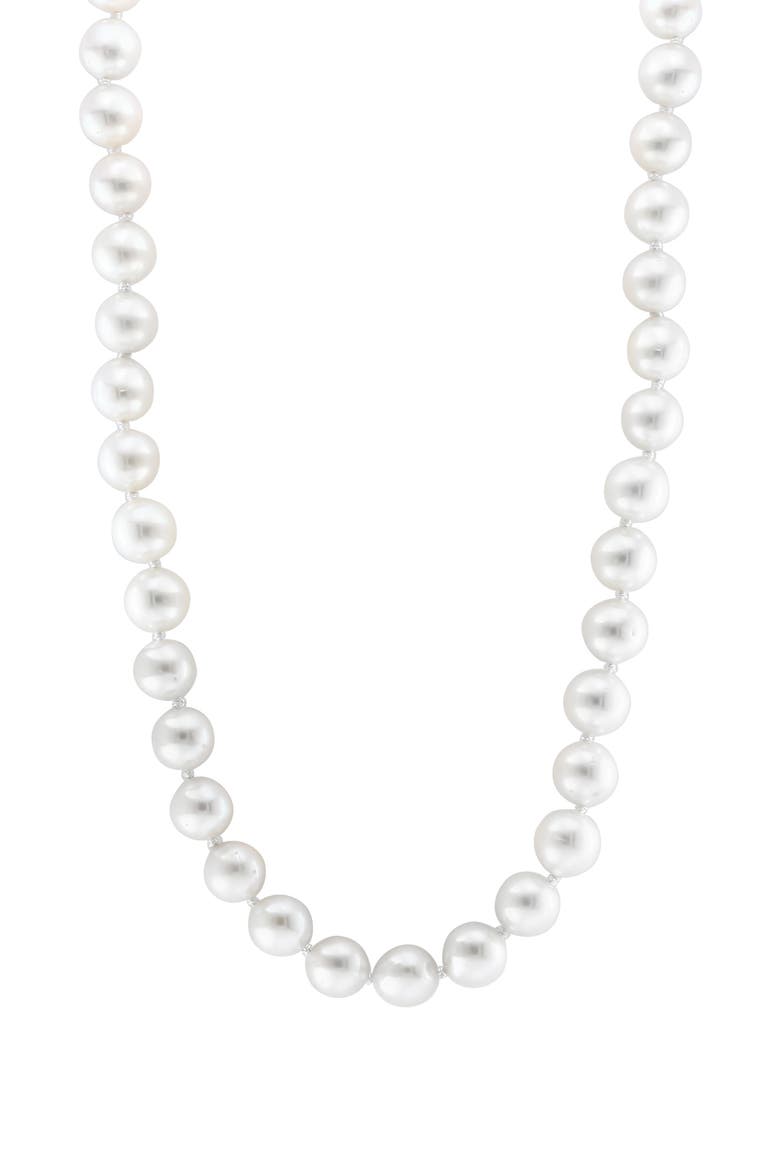 14K Yellow Gold Vintage Single Strand Necklace, Main, color, 14K Gold