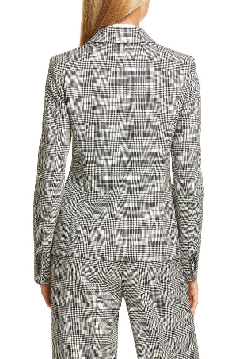 Thatcher Stretch Wool Blazer, Alternate, color, BLACK MULTI
